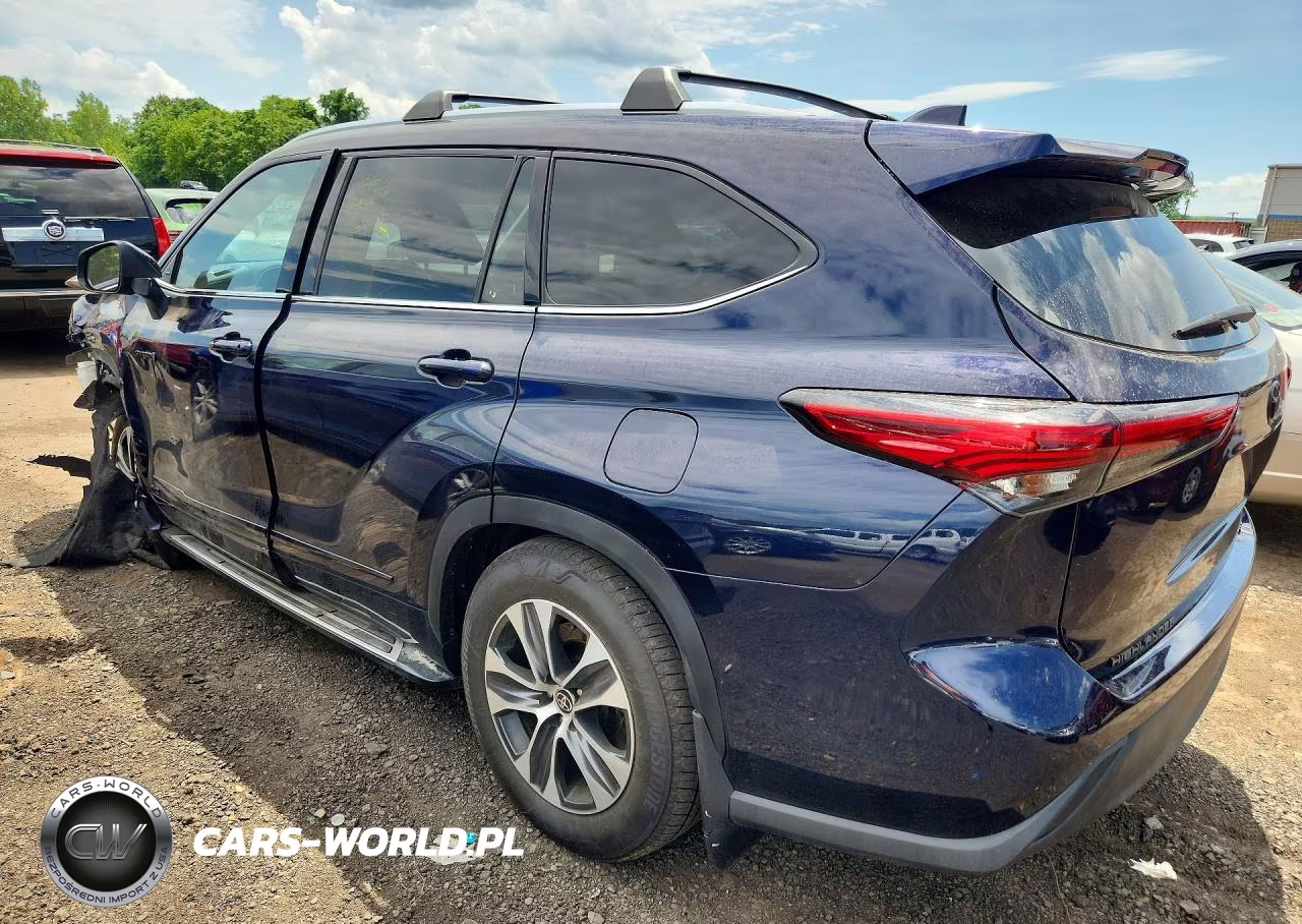 2021 Toyota Highlander Hybrid Xle VIN:5TDHBRCH9MS537259 - 2