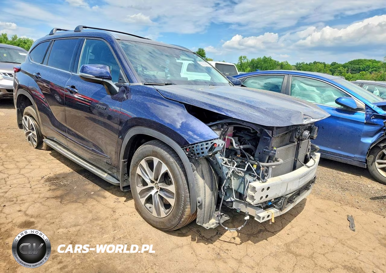 2021 Toyota Highlander Hybrid Xle VIN:5TDHBRCH9MS537259 - 4