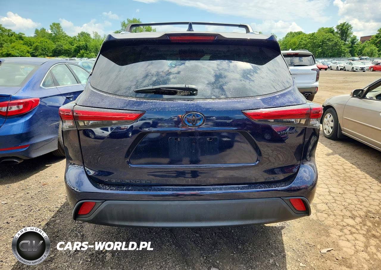 2021 Toyota Highlander Hybrid Xle VIN:5TDHBRCH9MS537259 - 6