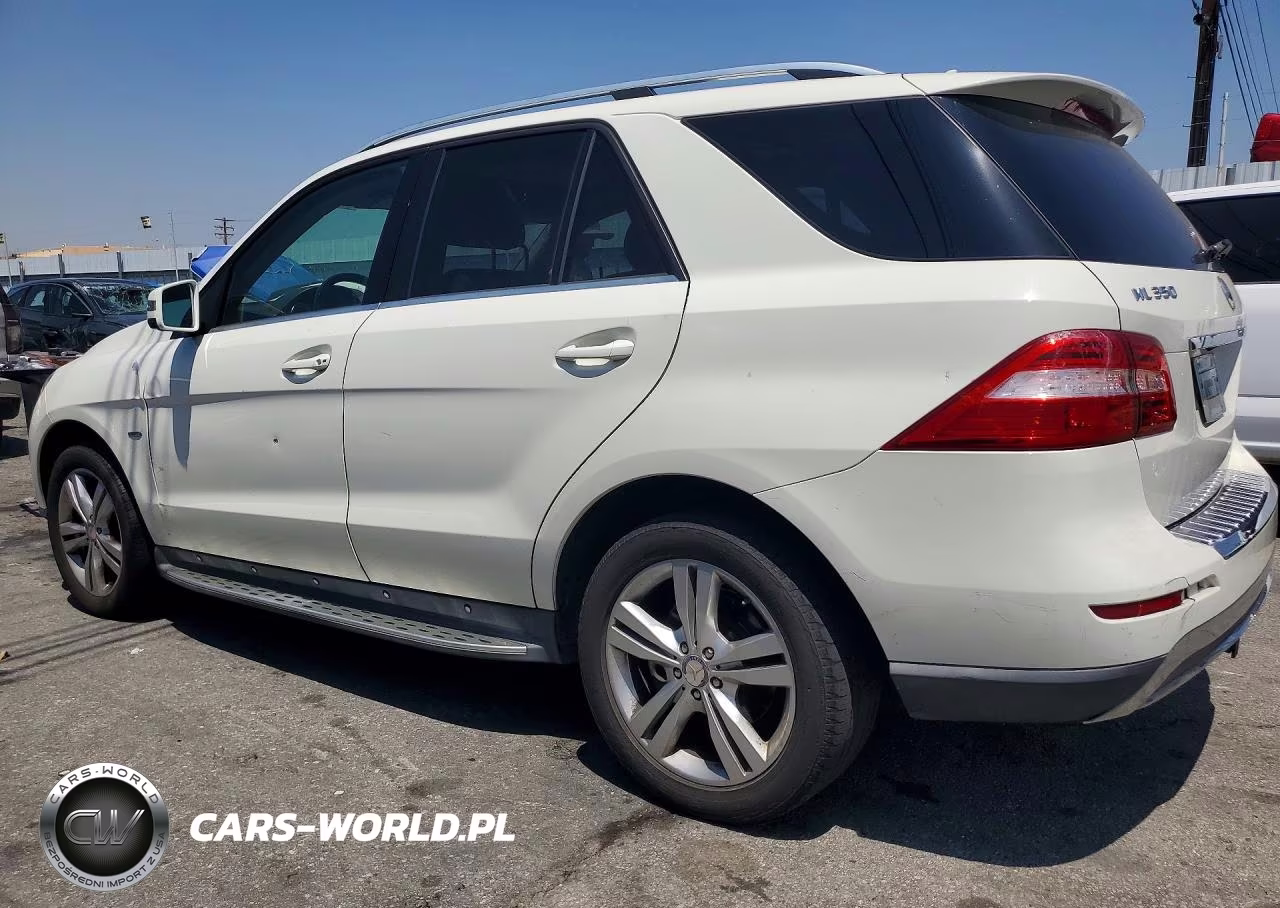2012 Mercedes-Benz Ml 350 Bluetec VIN:4JGDA2EB6CA011566 - 2
