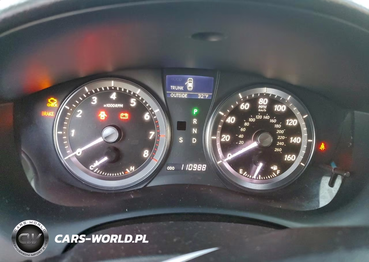 2012 Lexus Es 350 VIN:JTHBK1EG9C2480030 - 9