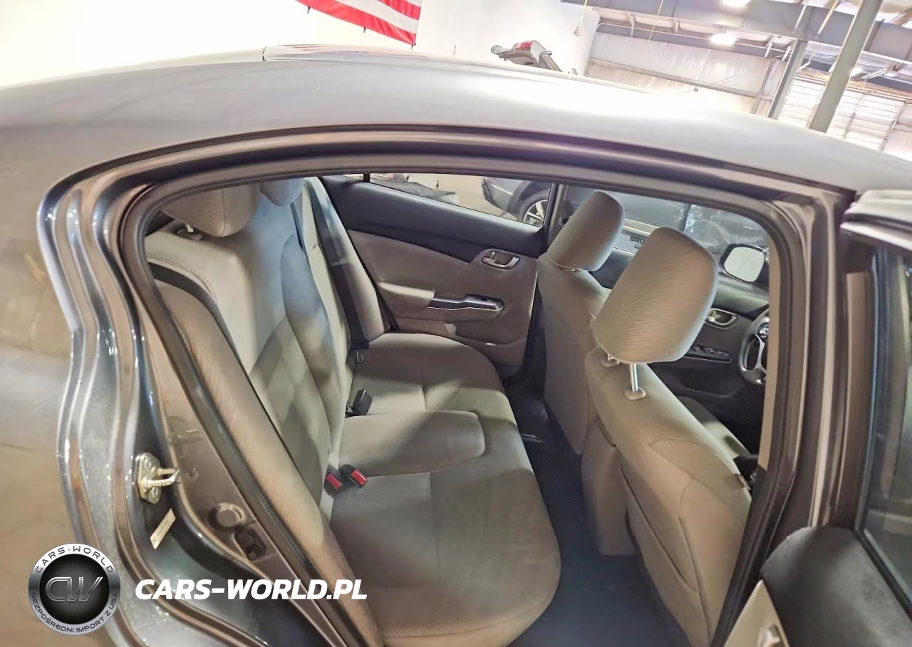 2013 Honda Civic Lx VIN:19XFB2F54DE265634 - 10