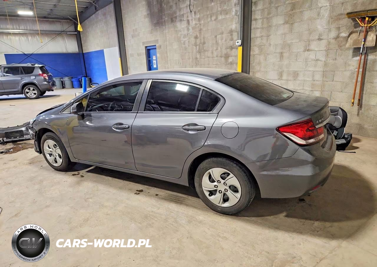 2013 Honda Civic Lx VIN:19XFB2F54DE265634 - 2