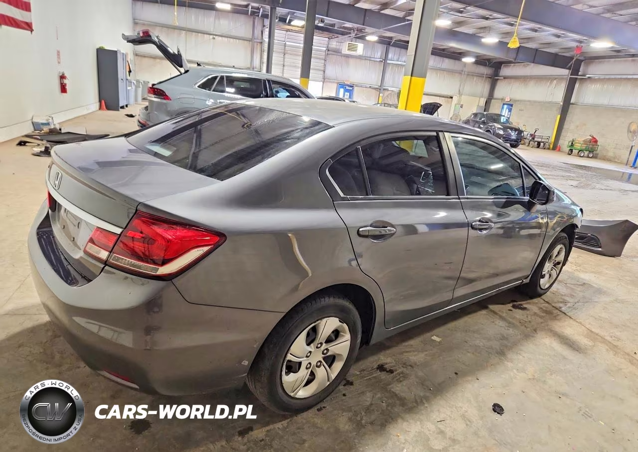 2013 Honda Civic Lx VIN:19XFB2F54DE265634 - 3
