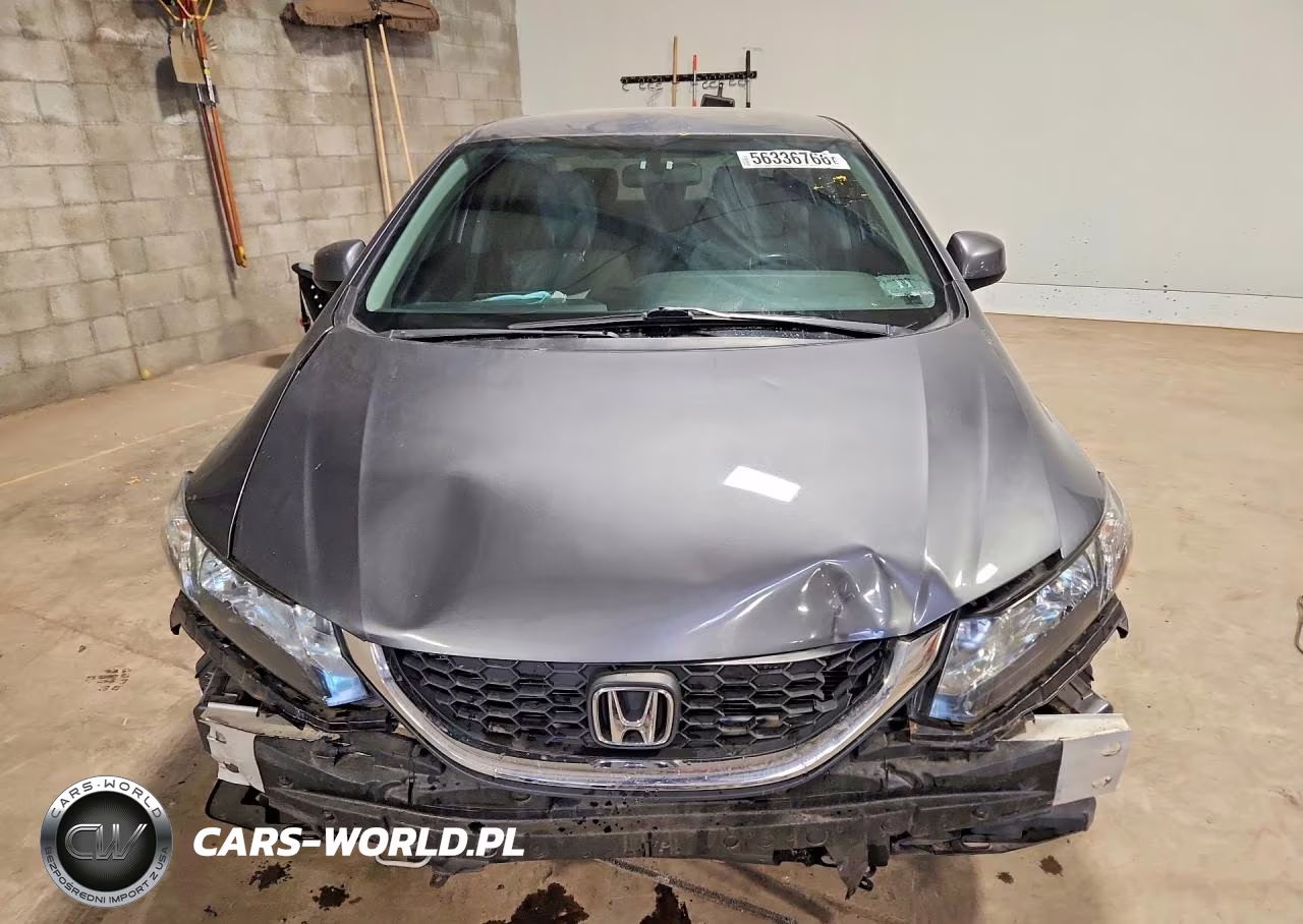2013 Honda Civic Lx VIN:19XFB2F54DE265634 - 5