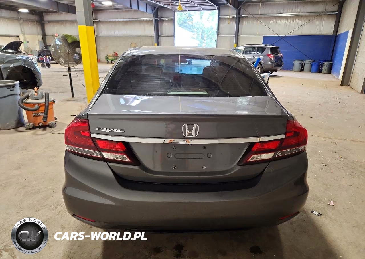 2013 Honda Civic Lx VIN:19XFB2F54DE265634 - 6