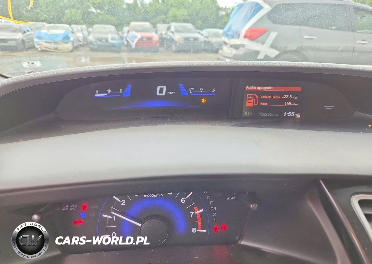 2013 Honda Civic Lx VIN:19XFB2F54DE265634 - 9