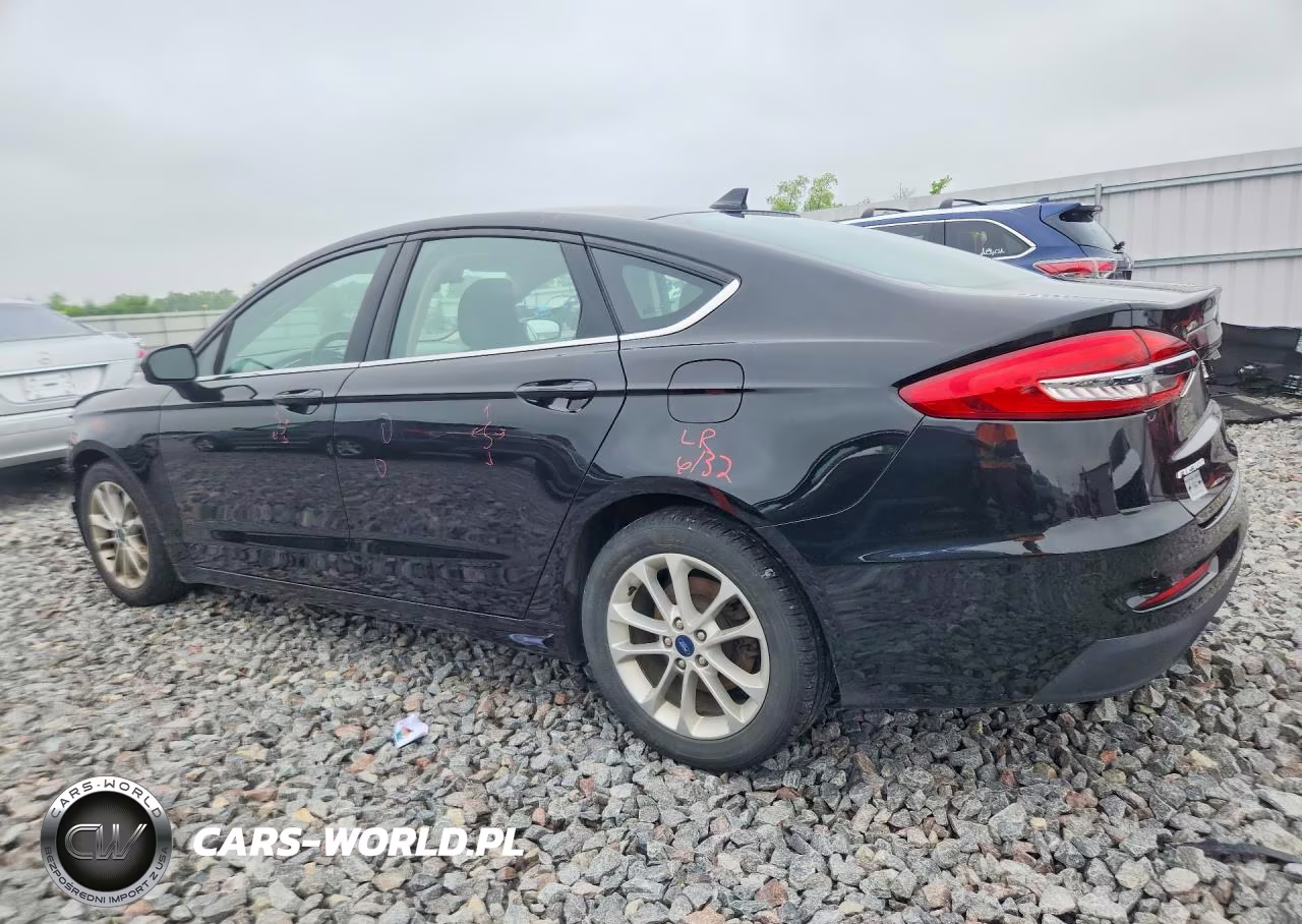 2019 Ford Fusion Se VIN:3FA6P0HD0KR186273 - 2