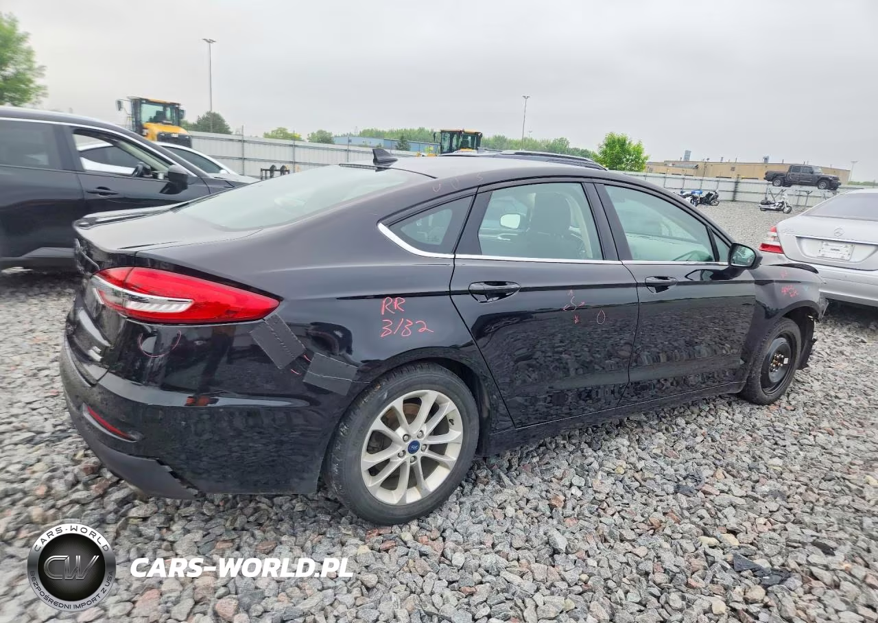 2019 Ford Fusion Se VIN:3FA6P0HD0KR186273 - 3