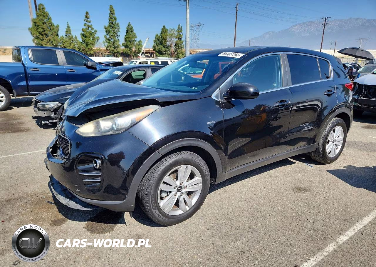 2017 Kia Sportage Lx VIN:KNDPMCACXH7080214 - 1