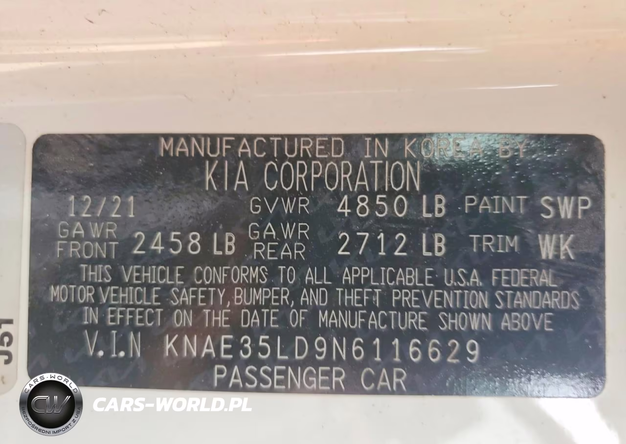 2022 Kia Stinger Gt Line VIN:KNAE35LD9N6116629 - 13