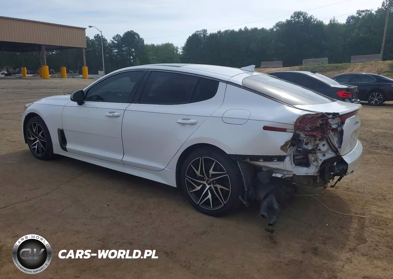 2022 Kia Stinger Gt Line VIN:KNAE35LD9N6116629 - 2