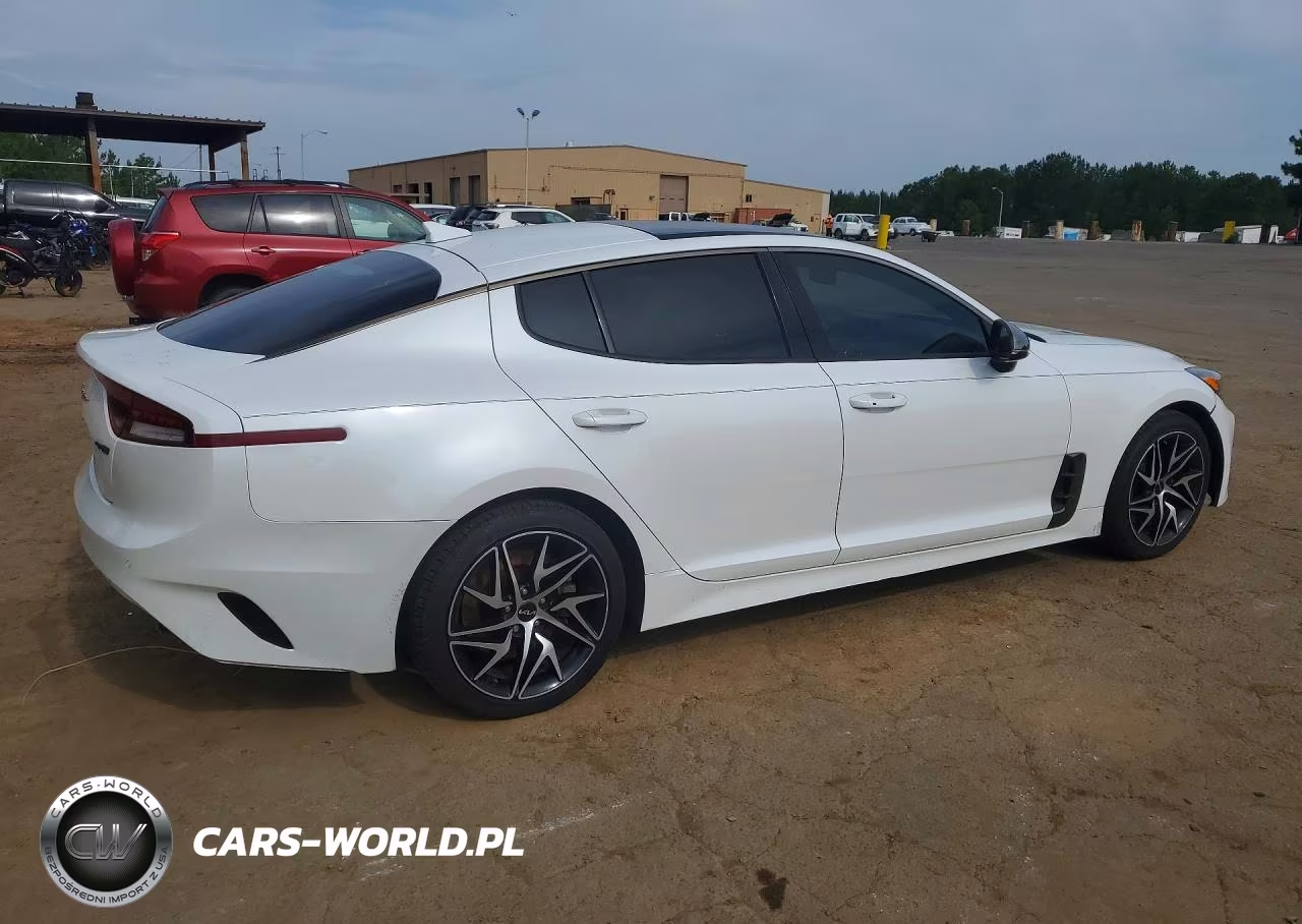 2022 Kia Stinger Gt Line VIN:KNAE35LD9N6116629 - 3