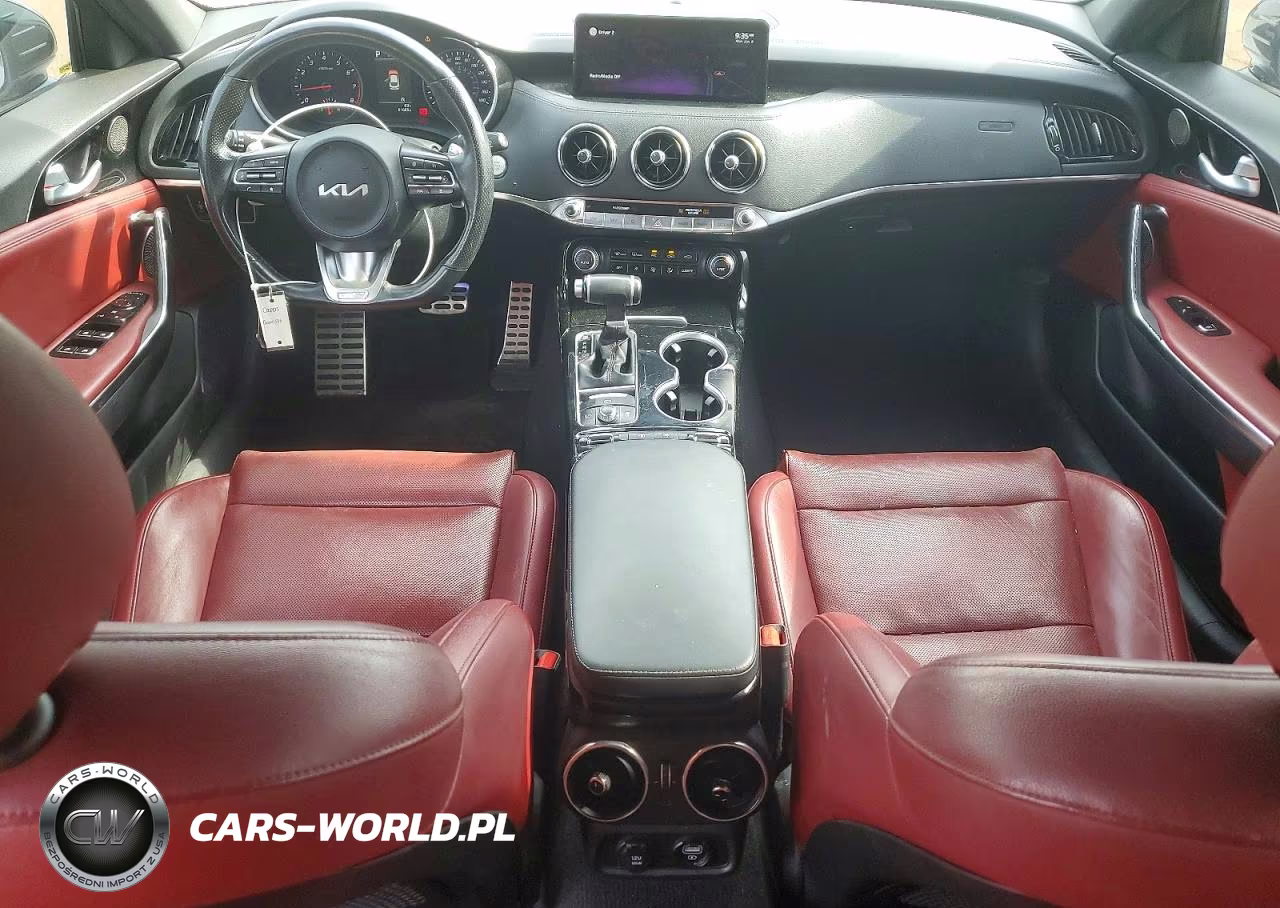 2022 Kia Stinger Gt Line VIN:KNAE35LD9N6116629 - 8