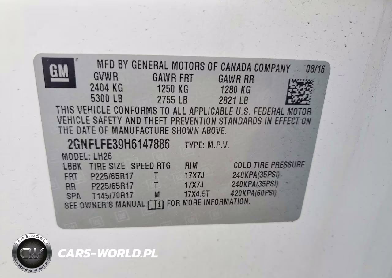 2017 Chevrolet Equinox Lt VIN:2GNFLFE39H6147886 - 13