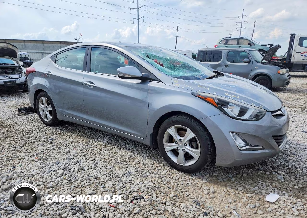 2016 Hyundai Elantra Value Edition VIN:KMHDH4AE7GU557126 - 4