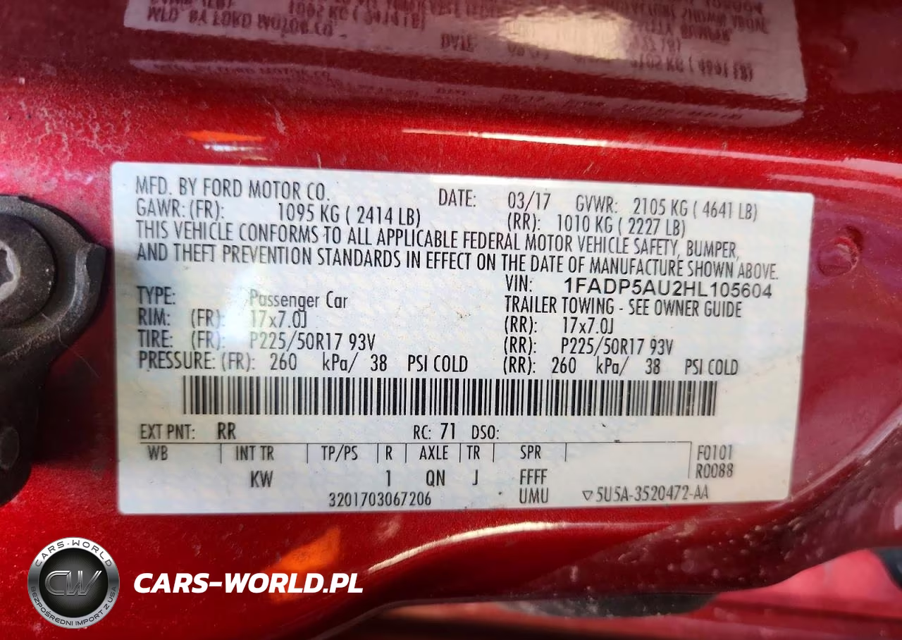 2017 Ford C-Max Se VIN:1FADP5AU2HL105604 - 13