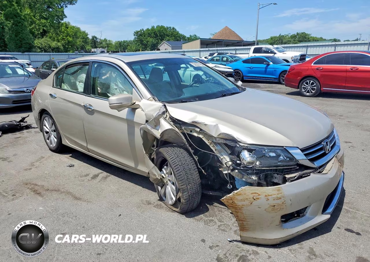 2014 Honda Accord Ex VIN:1HGCR2F75EA194983 - 4