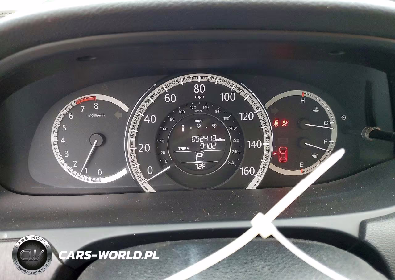 2014 Honda Accord Ex VIN:1HGCR2F75EA194983 - 9