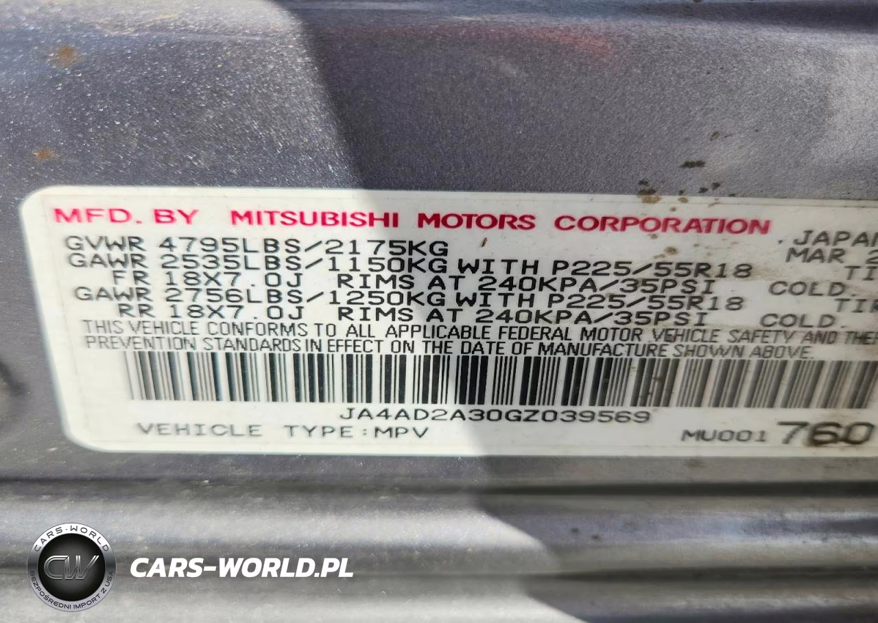 2016 Mitsubishi Outlander Es VIN:JA4AD2A30GZ039569 - 13