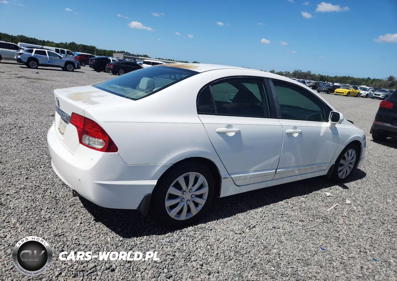 2010 Honda Civic Lx VIN:2HGFA1F52AH533725 - 3