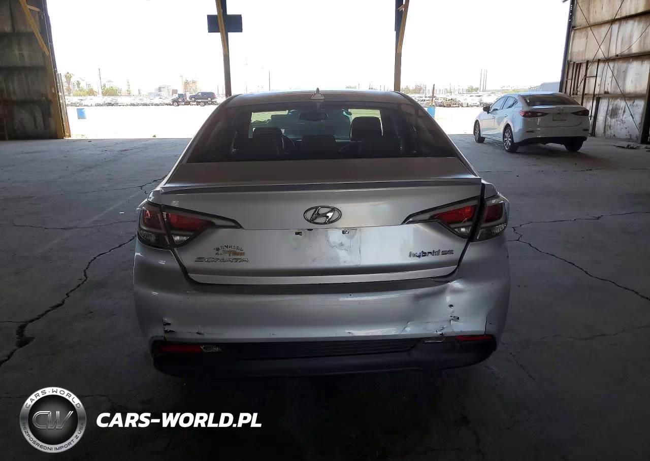 2017 Hyundai Sonata Hybrid Se VIN:KMHE24L17HA051105 - 6