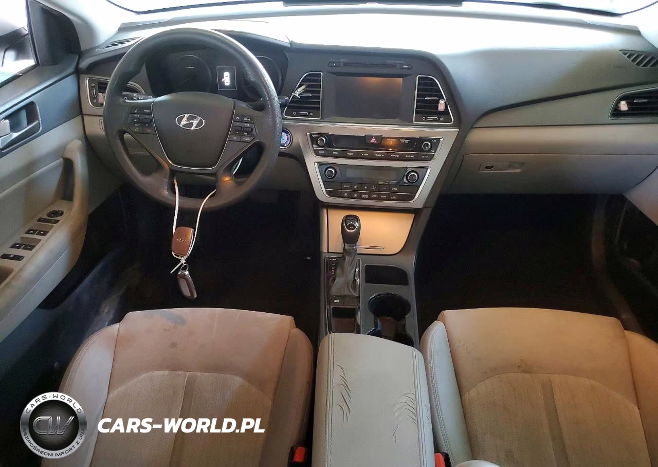2017 Hyundai Sonata Hybrid Se VIN:KMHE24L17HA051105 - 8