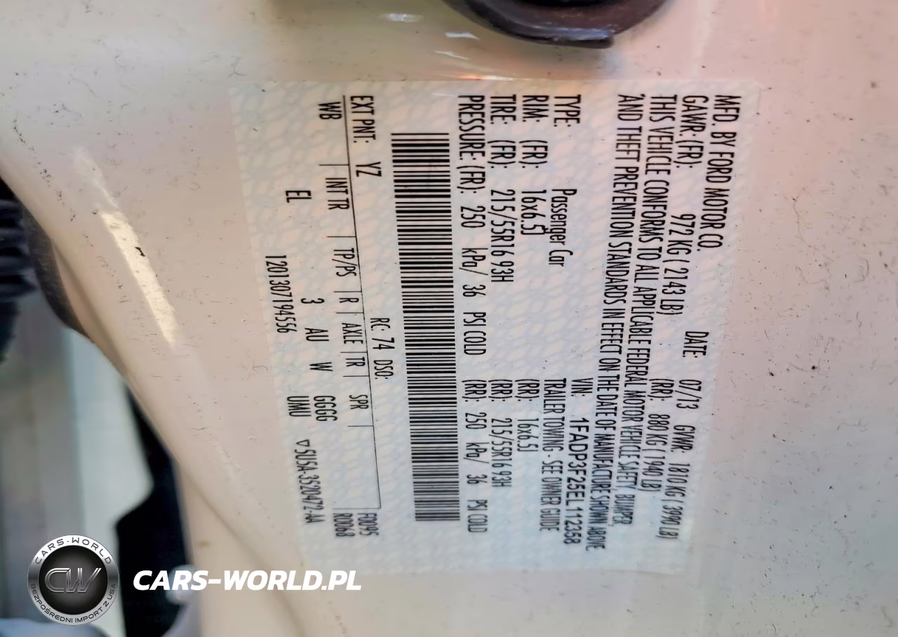 2014 Ford Focus Se VIN:1FADP3F25EL112358 - 12