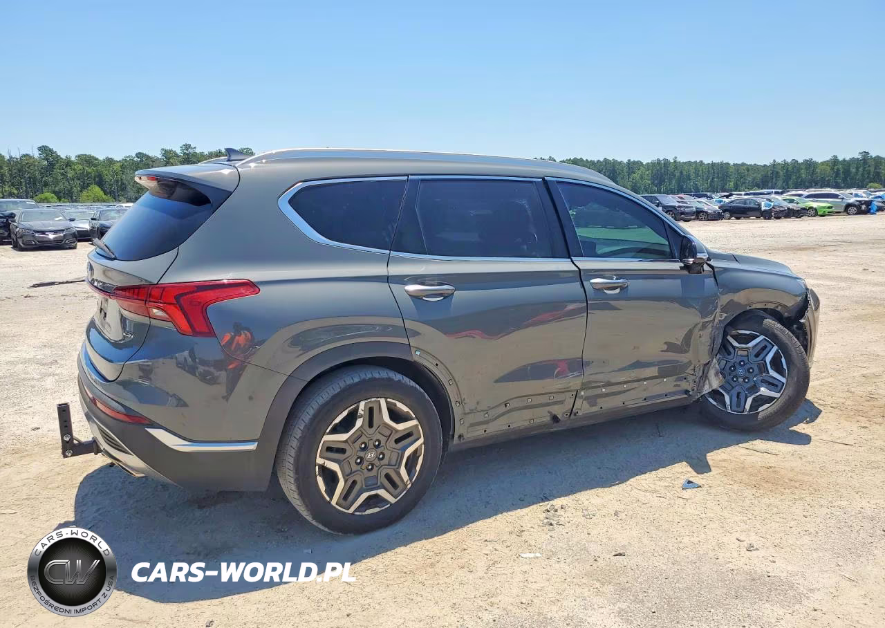 2021 Hyundai Santa Fe Limited VIN:5NMS44AL0MH338419 - 3