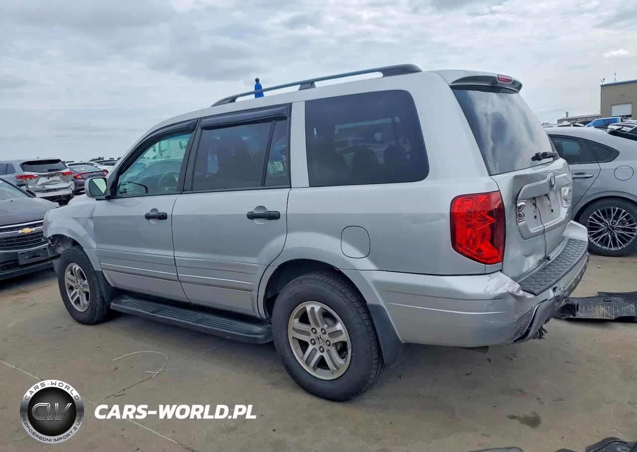 2003 Honda Pilot Exl VIN:2HKYF18573H555218 - 2