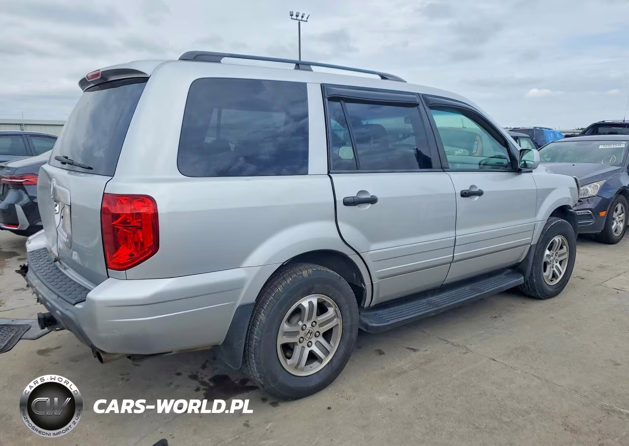 2003 Honda Pilot Exl VIN:2HKYF18573H555218 - 3