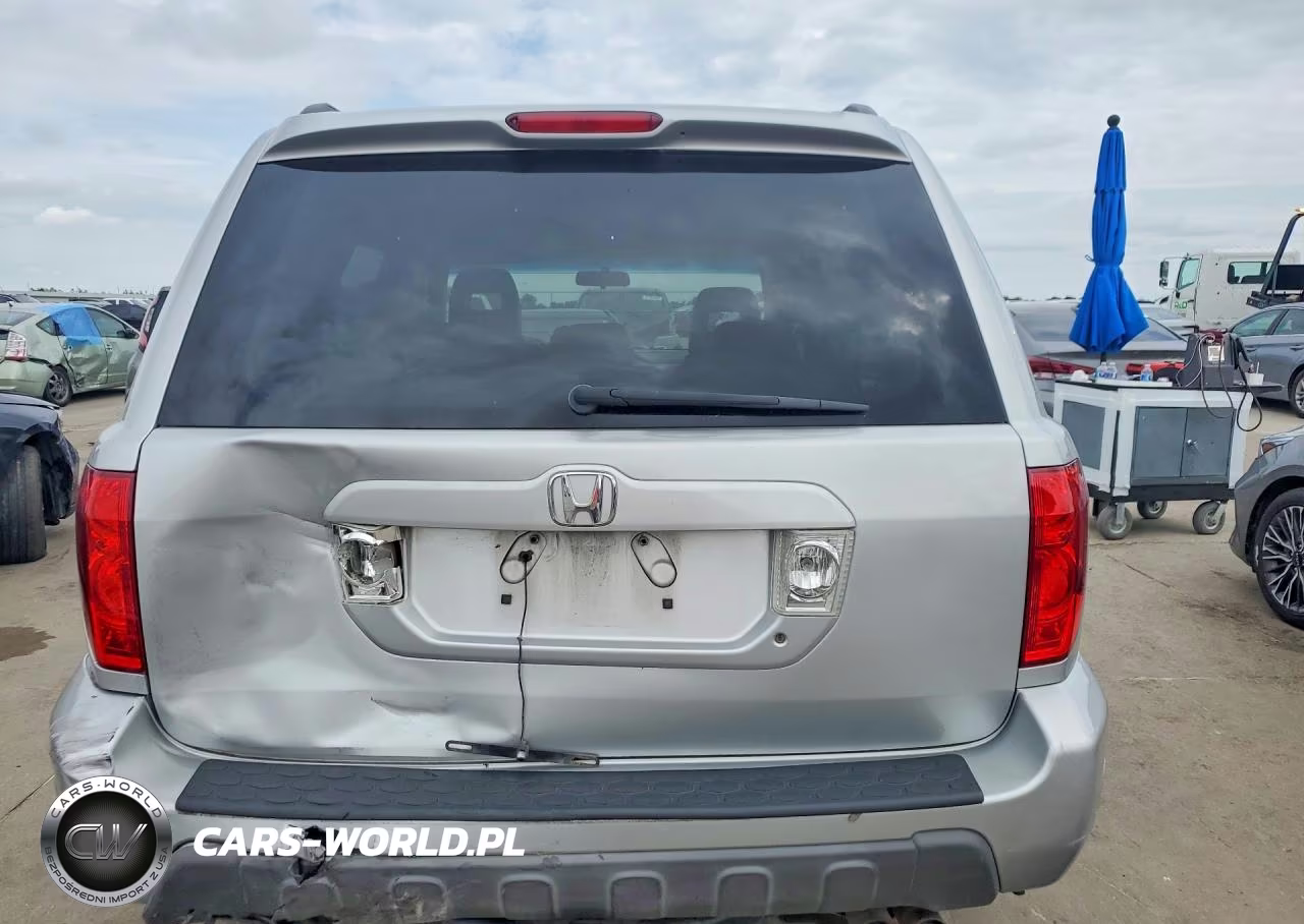 2003 Honda Pilot Exl VIN:2HKYF18573H555218 - 6