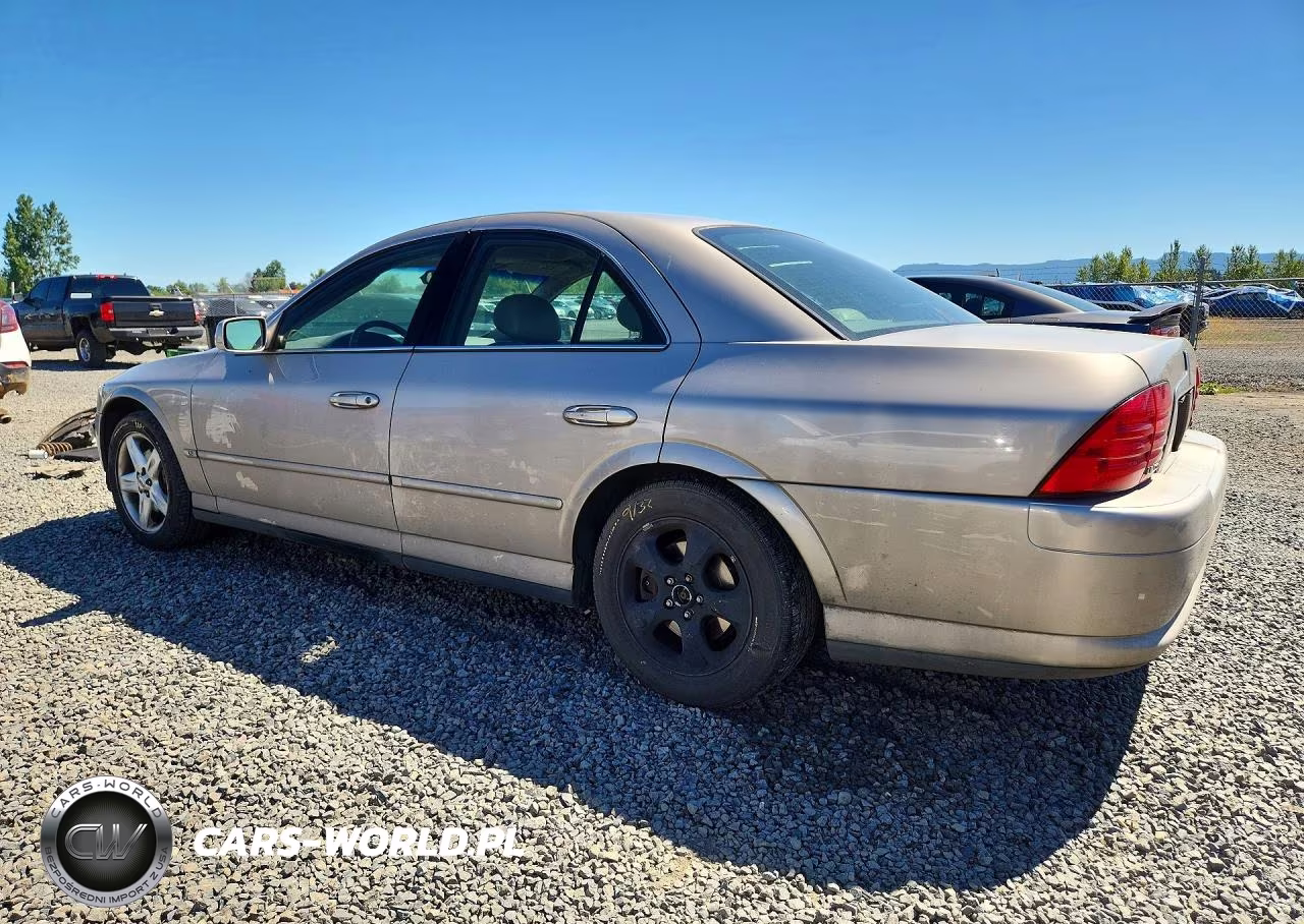 2000 Lincoln Ls VIN:1LNHM87A0YY904864 - 2