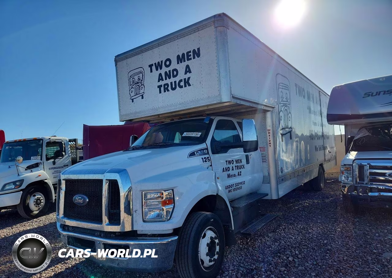 2022 Ford F650 Super Duty Box Truck VIN:1FDNX6AN9NDF07456 - 1