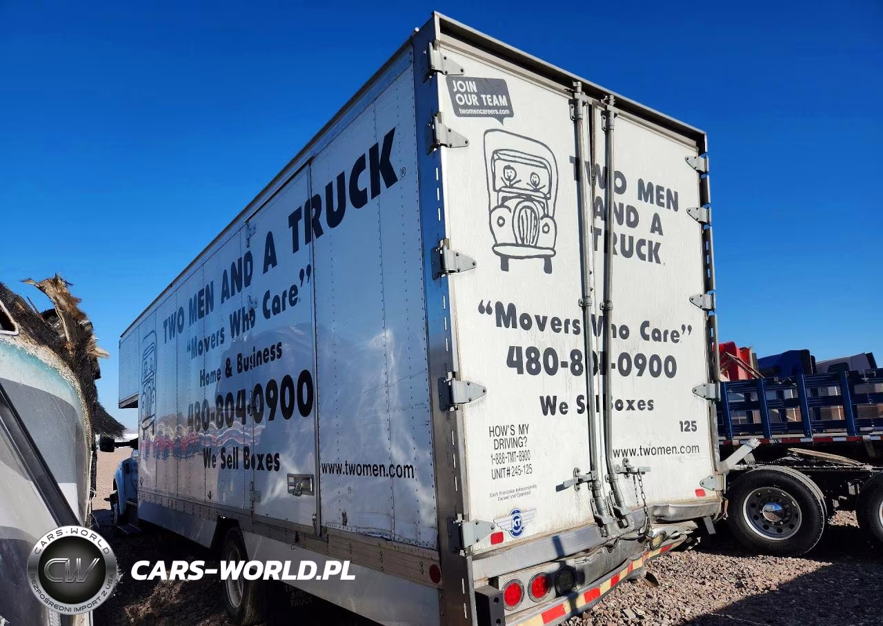 2022 Ford F650 Super Duty Box Truck VIN:1FDNX6AN9NDF07456 - 2