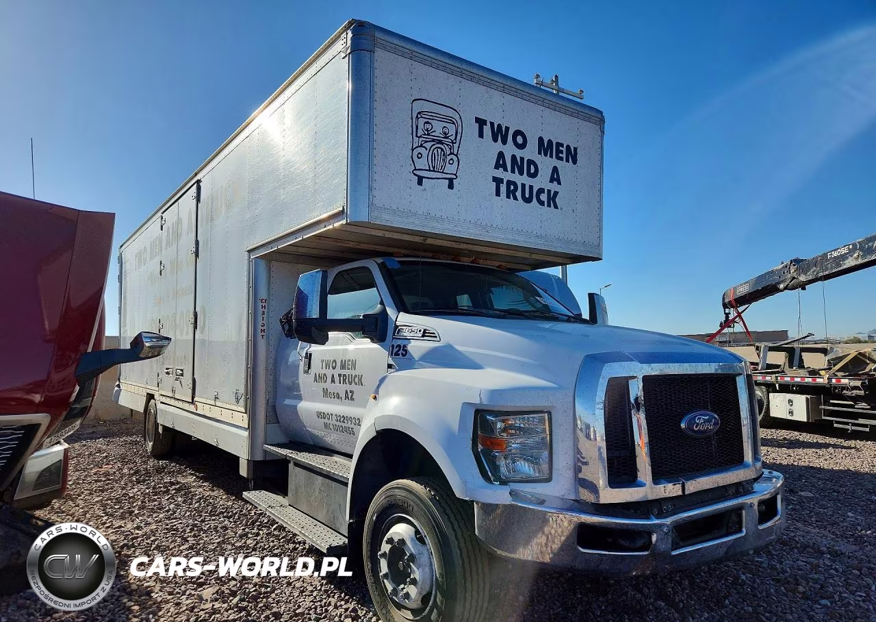 2022 Ford F650 Super Duty Box Truck VIN:1FDNX6AN9NDF07456 - 4
