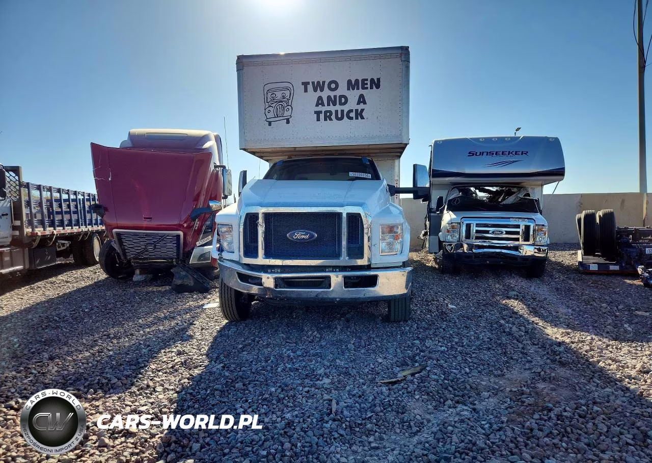 2022 Ford F650 Super Duty Box Truck VIN:1FDNX6AN9NDF07456 - 5