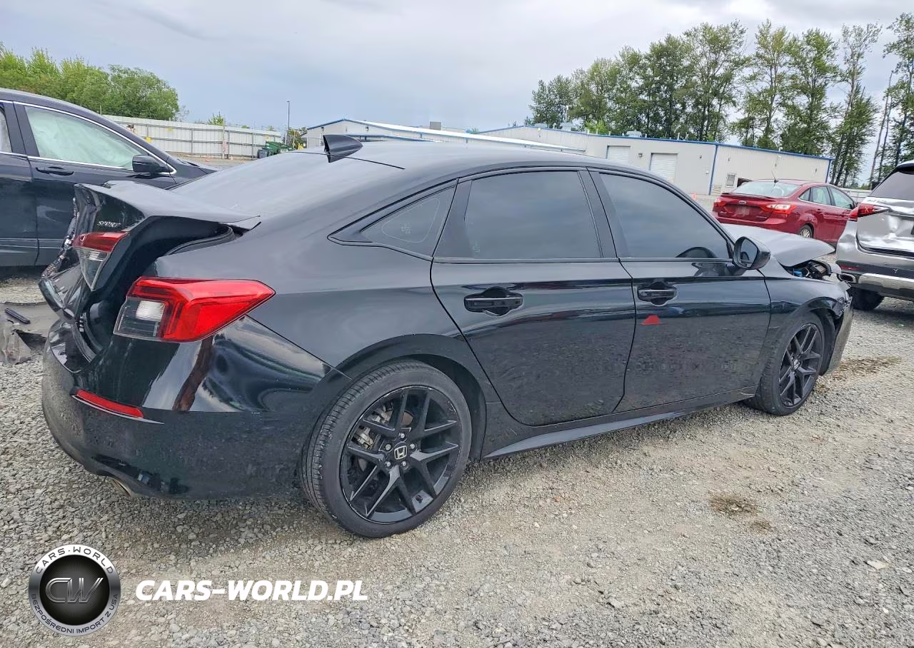 2022 Honda Civic Sport VIN:2HGFE2F53NH560030 - 3