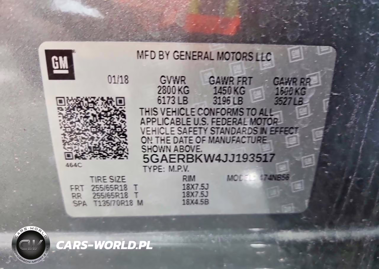 2018 Buick Enclave Essence VIN:5GAERBKW4JJ193517 - 13