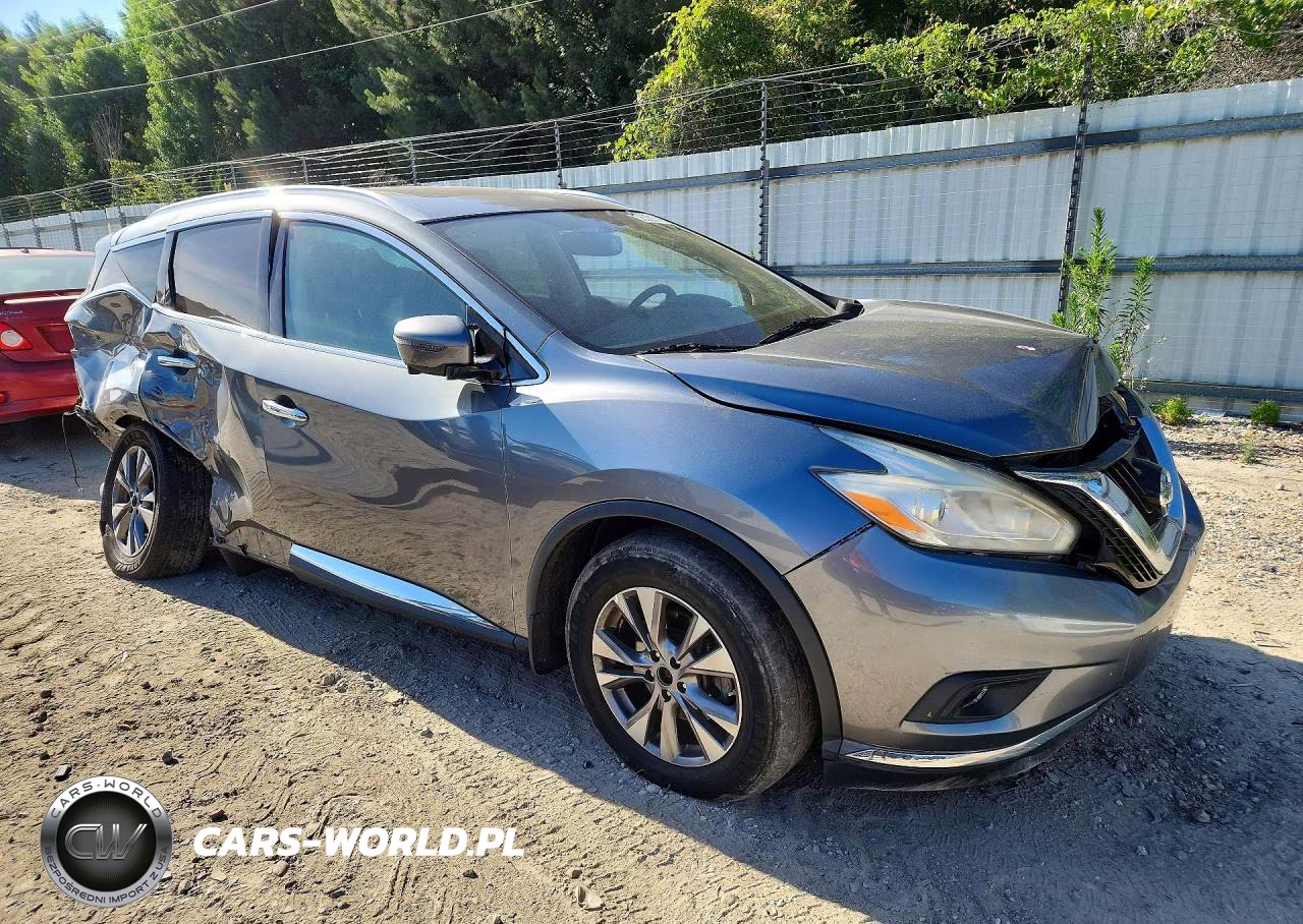 2017 Nissan Murano Sl VIN:5N1AZ2MG2HN164325 - 4