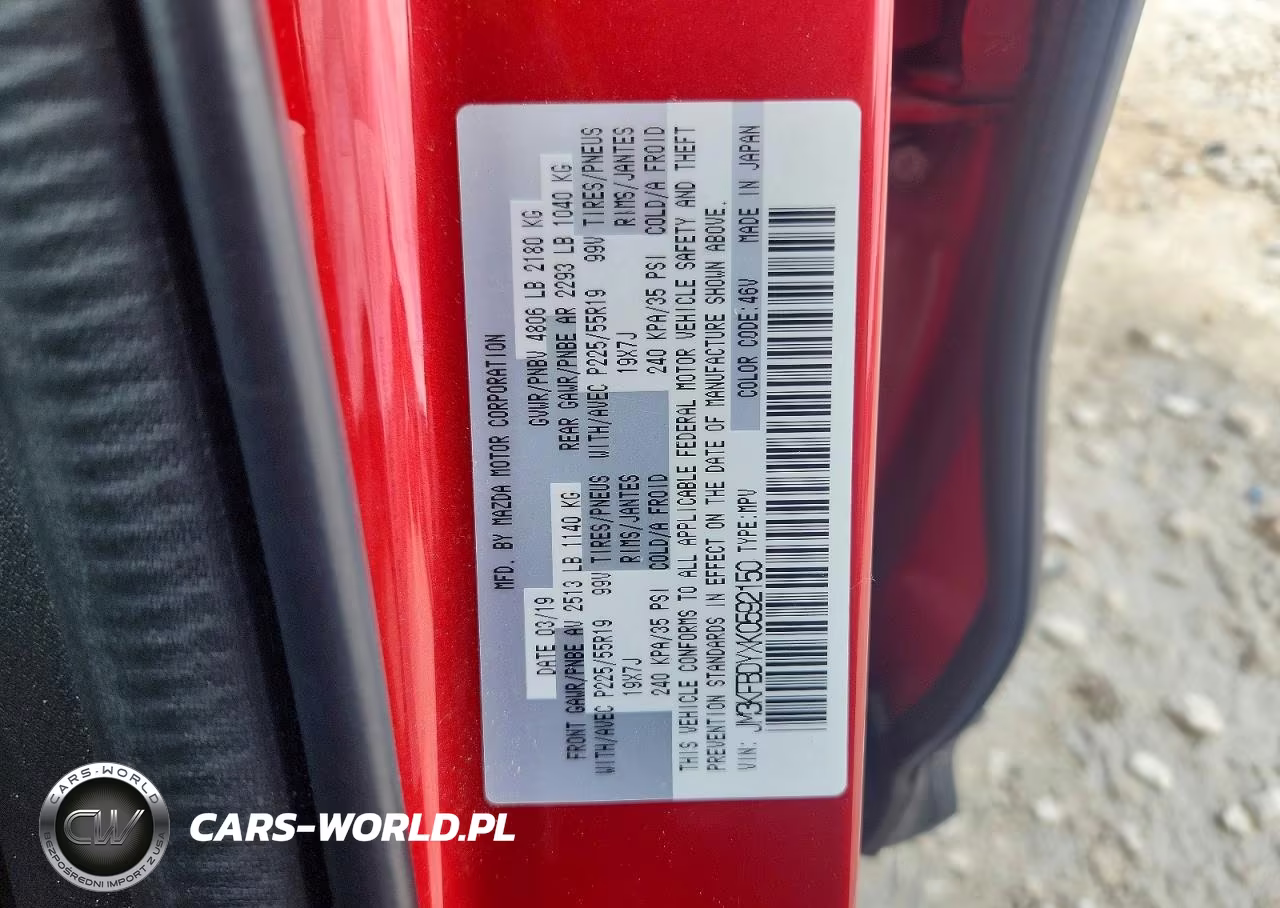 2019 Mazda Cx-5 Grand Touring Reserve VIN:JM3KFBDYXK0592150 - 14