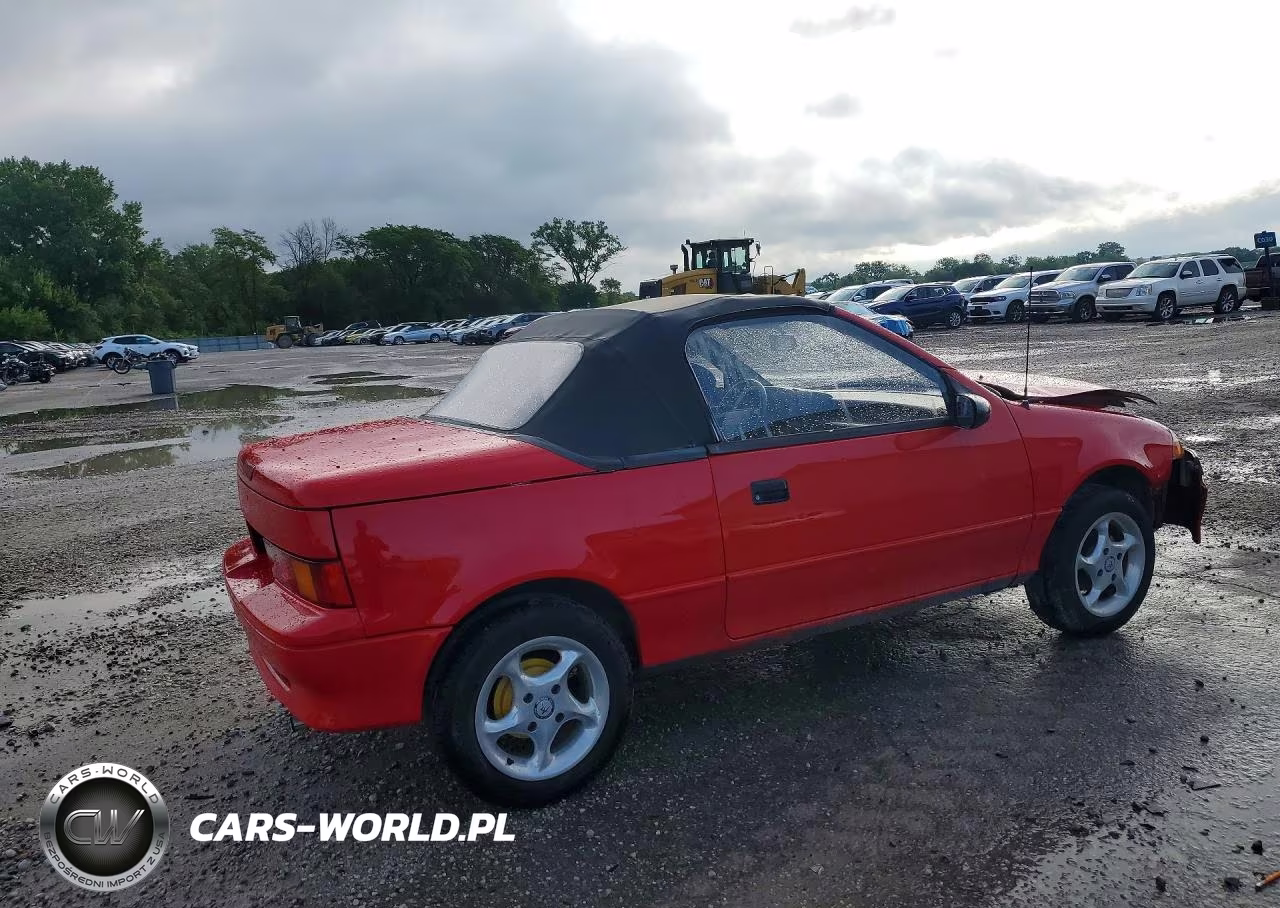 1991 Geo Metro Lsi Sprint Cl VIN:JG1MR3363MK605321 - 3