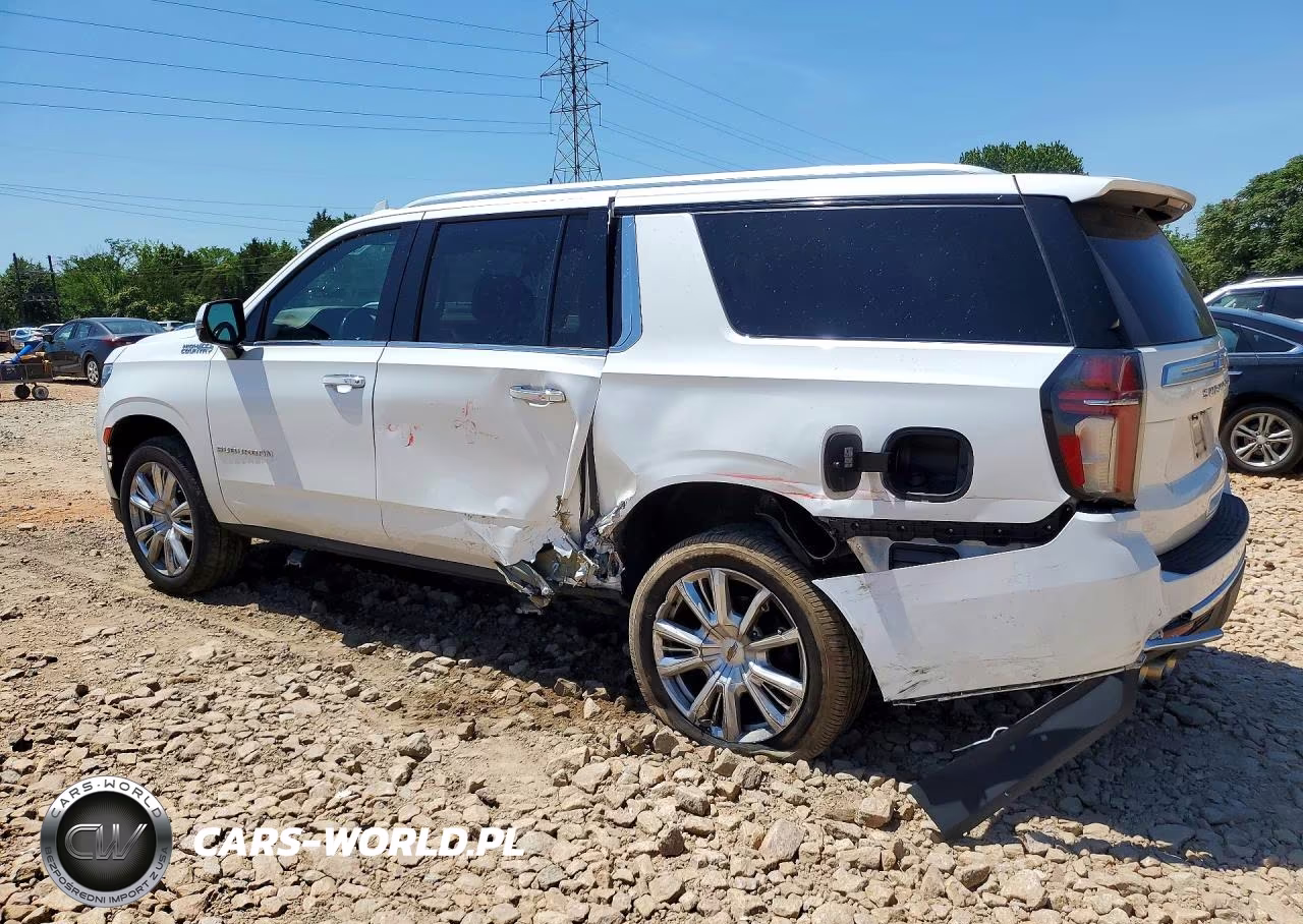 2021 Chevrolet Suburban K1500 High Country VIN:1GNSKGKL0MR357187 - 2
