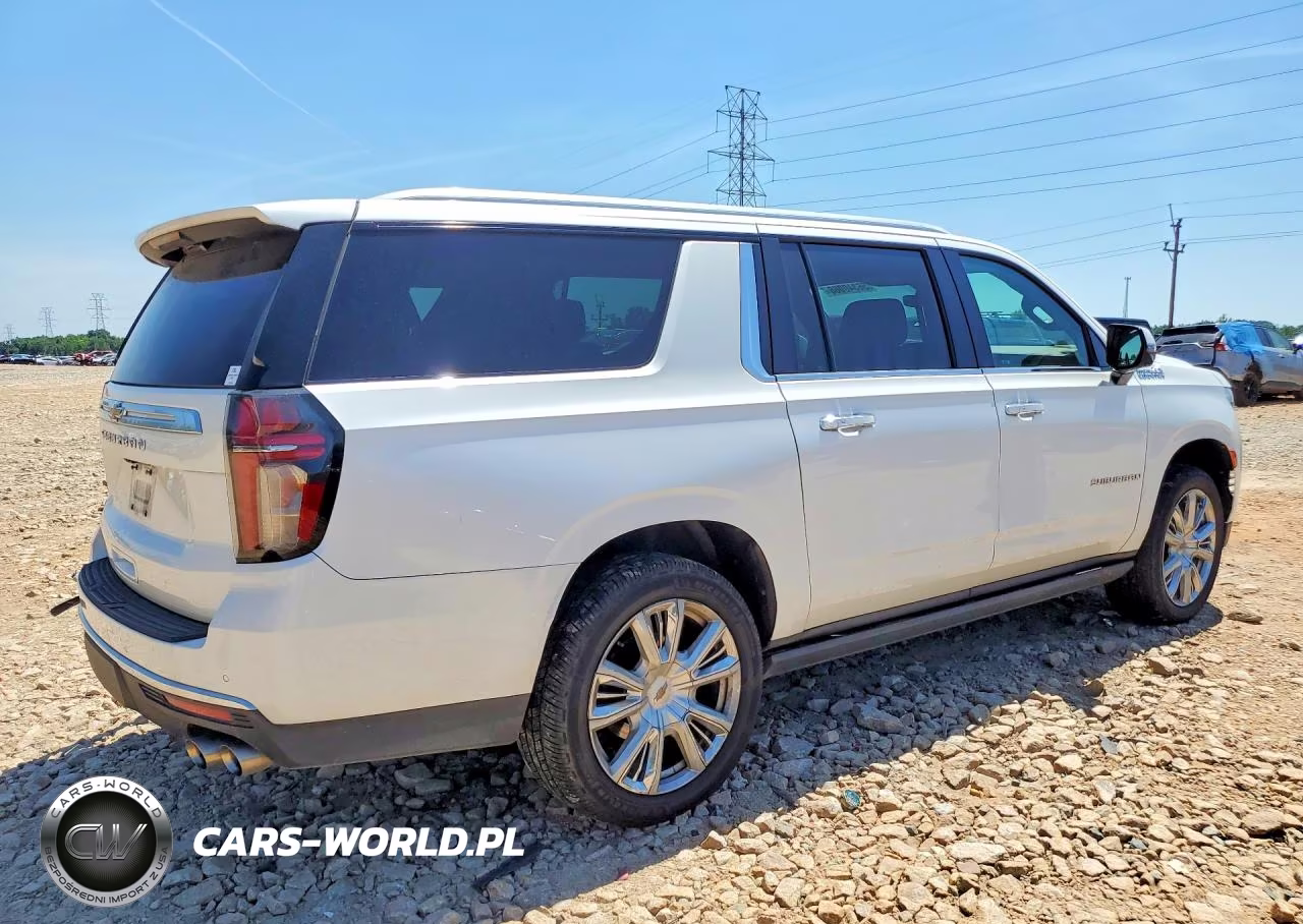 2021 Chevrolet Suburban K1500 High Country VIN:1GNSKGKL0MR357187 - 3