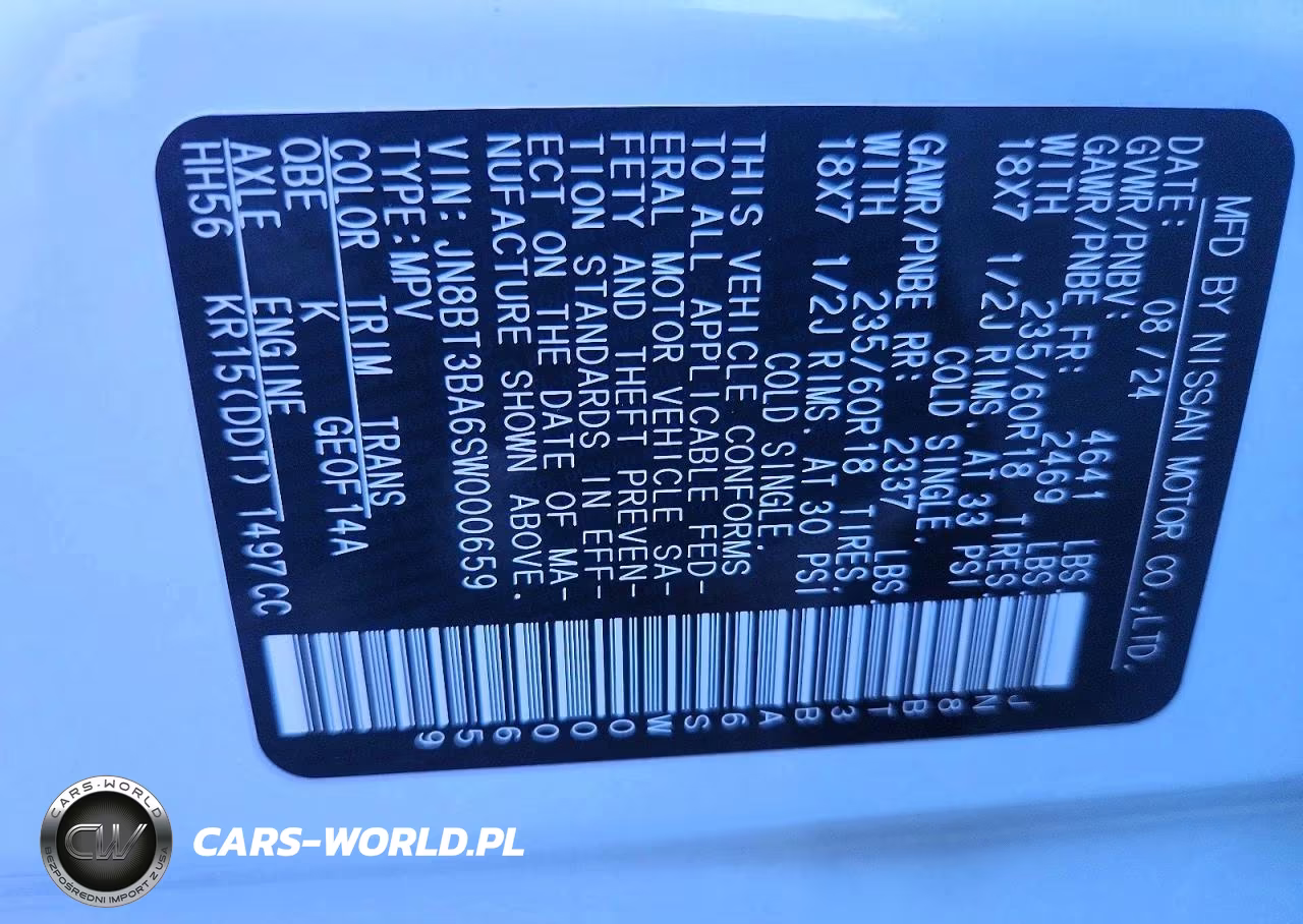 2025 Nissan Rogue Sv VIN:JN8BT3BA6SW000659 - 13