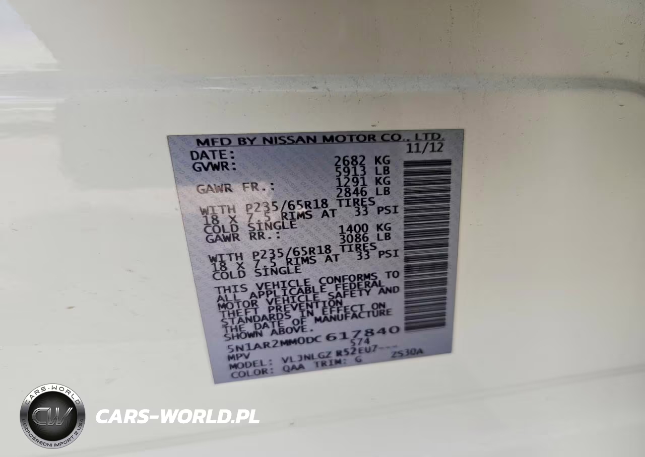 2013 Nissan Pathfinder S VIN:5N1AR2MM0DC617840 - 12