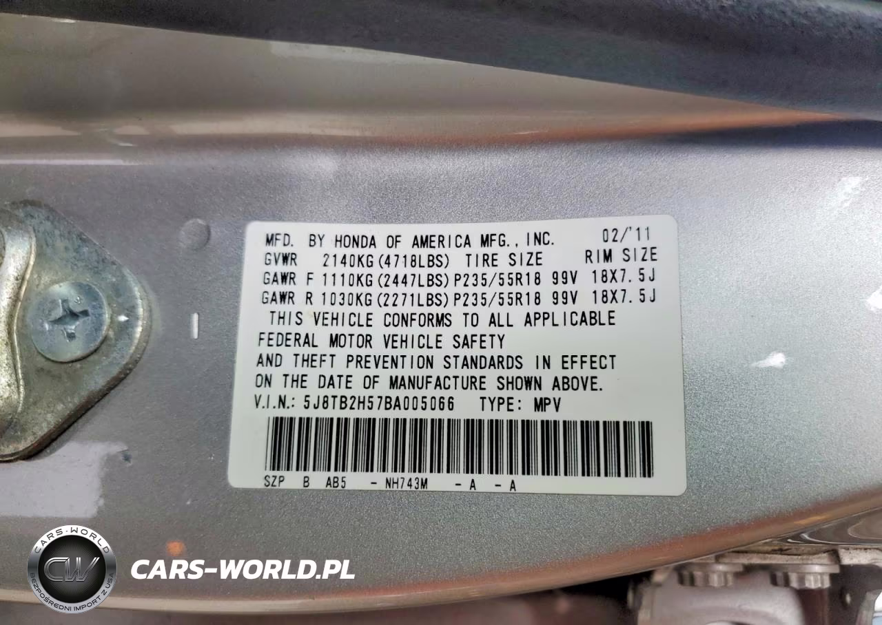 2011 Acura Rdx Technology VIN:5J8TB2H57BA005066 - 13