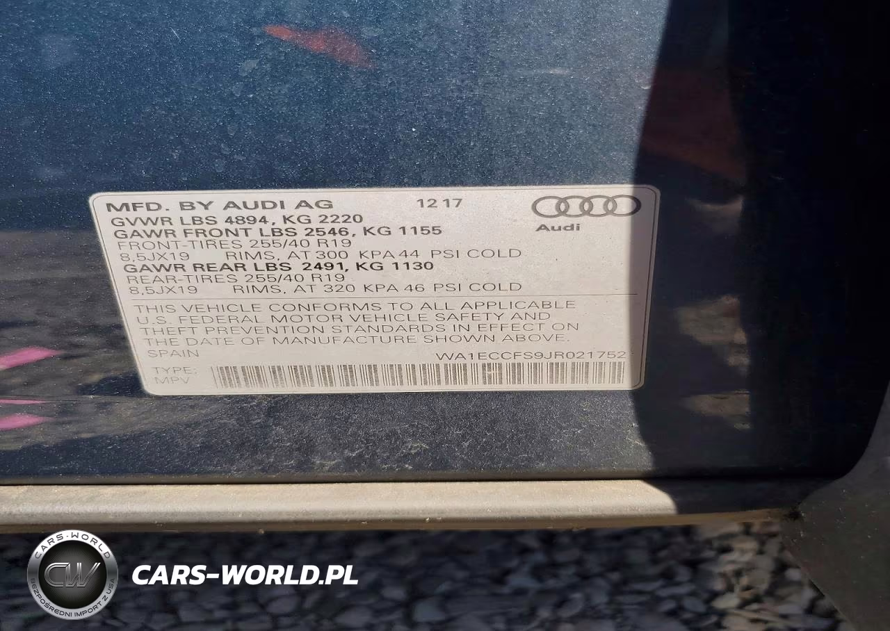 2018 Audi Q3 Premium VIN:WA1ECCFS9JR021752 - 13