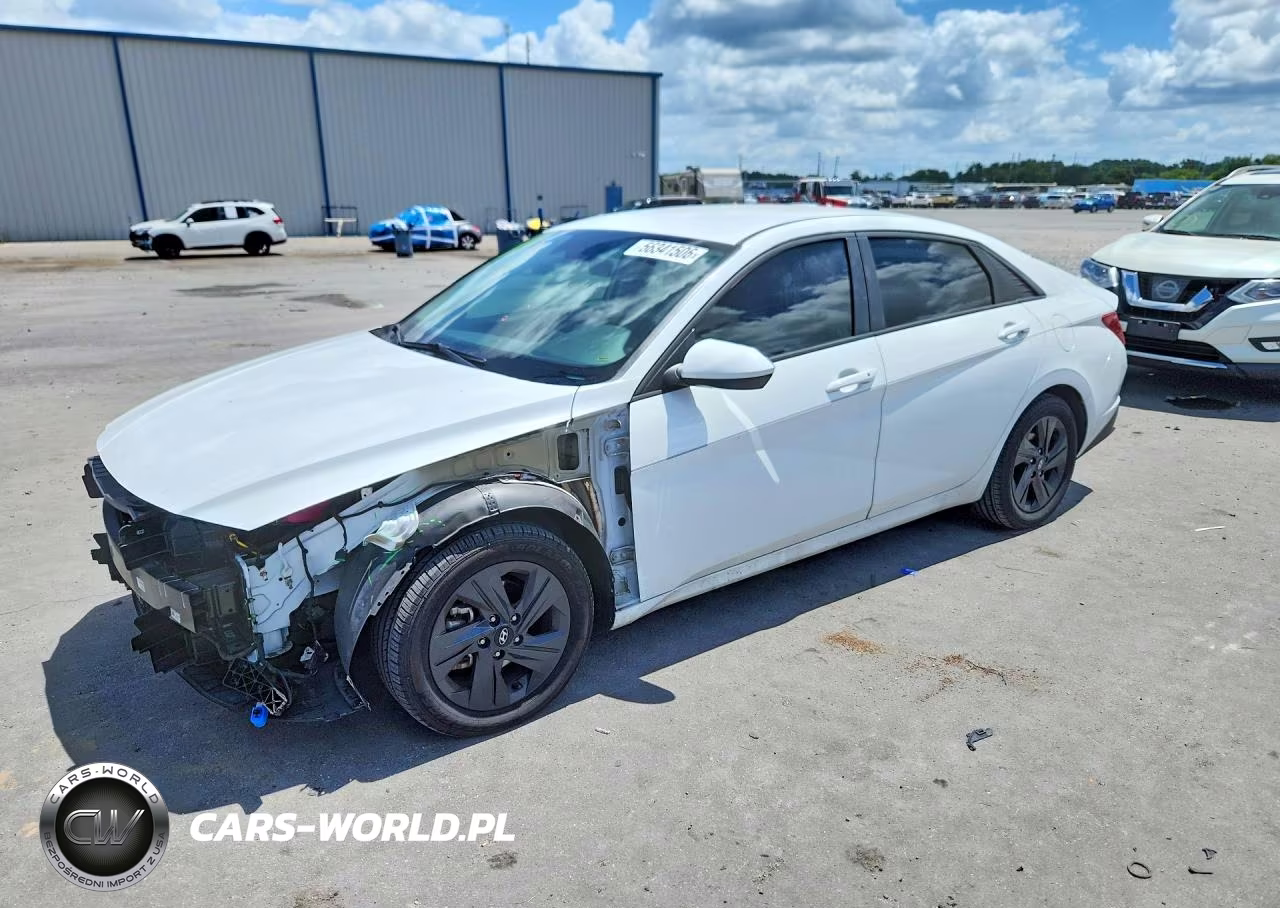 2021 Hyundai Elantra Blue
