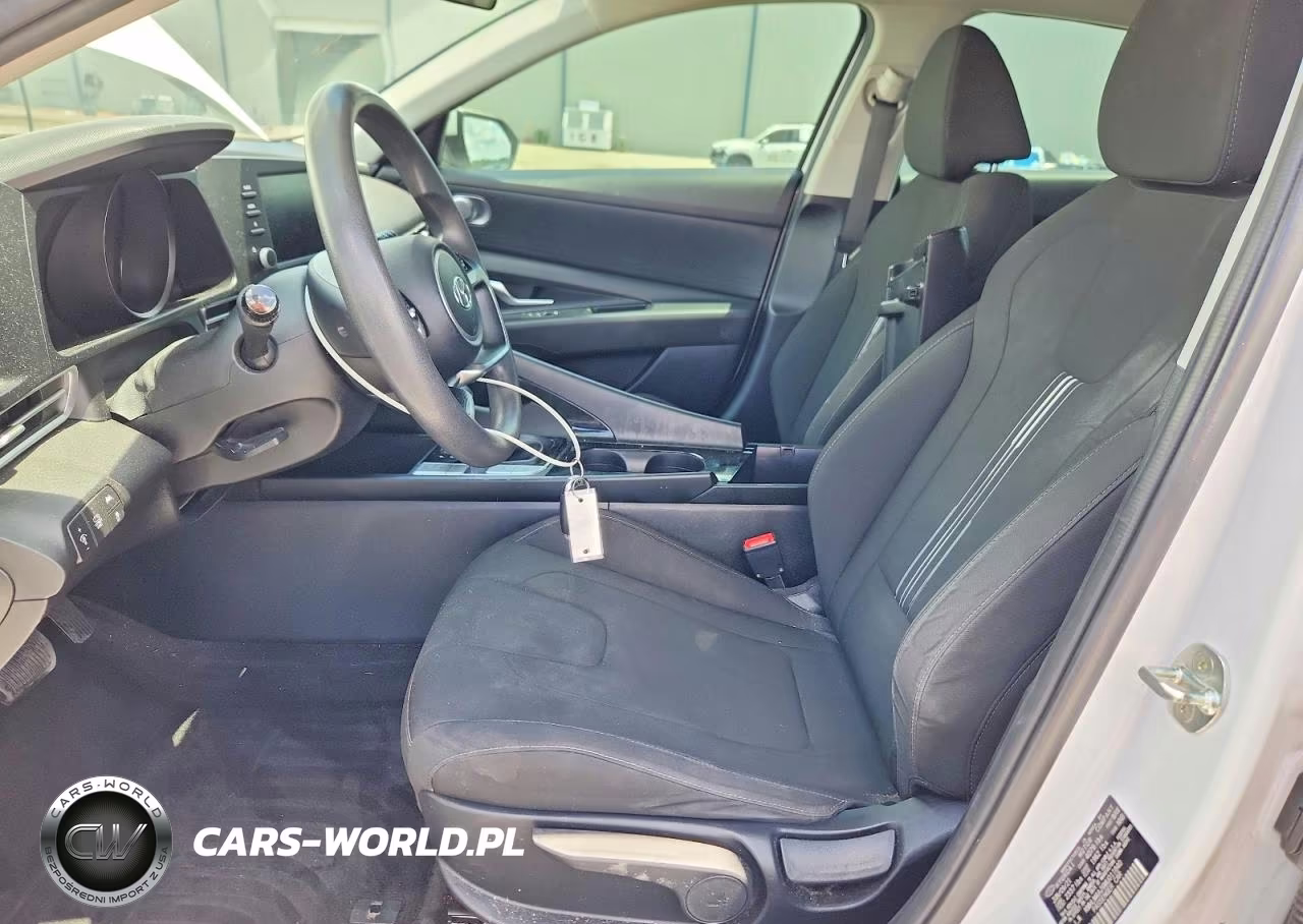 2021 Hyundai Elantra Blue VIN:KMHLM4AJ6MU011840 - 7
